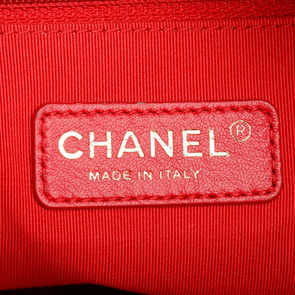 Chanel Beige & Black Quilted Jersey Coco Sailor Camera Bag