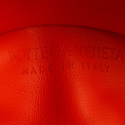Bottega Veneta Orange Nappa Leather The Chain Pouch