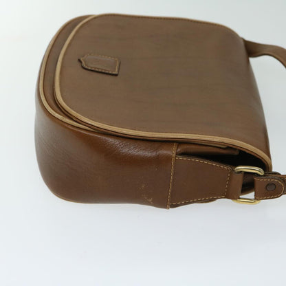 Luxury CELINE Shoulder Bag Leather Brown  68342