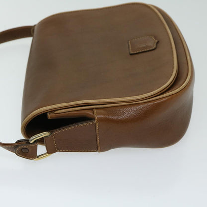 Luxury CELINE Shoulder Bag Leather Brown  68342