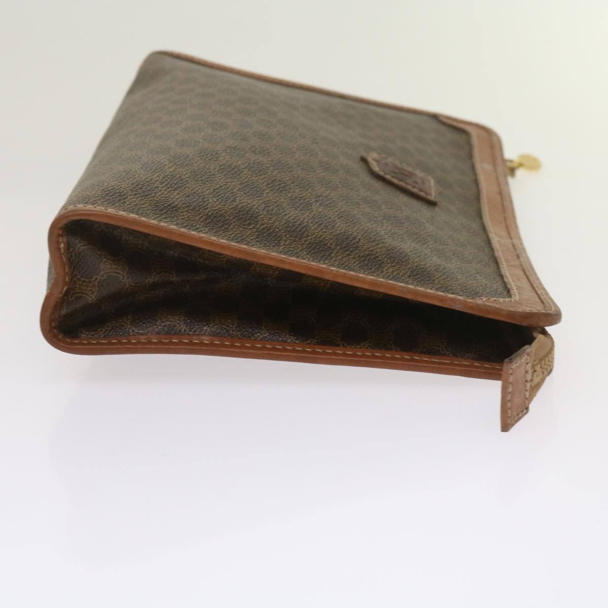 Luxury CELINE Macadam Canvas Clutch Bag PVC 4Set Brown Black  68347