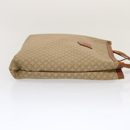 Luxury CELINE Macadam Canvas Tote Bag PVC 2Set Beige Brown  68348