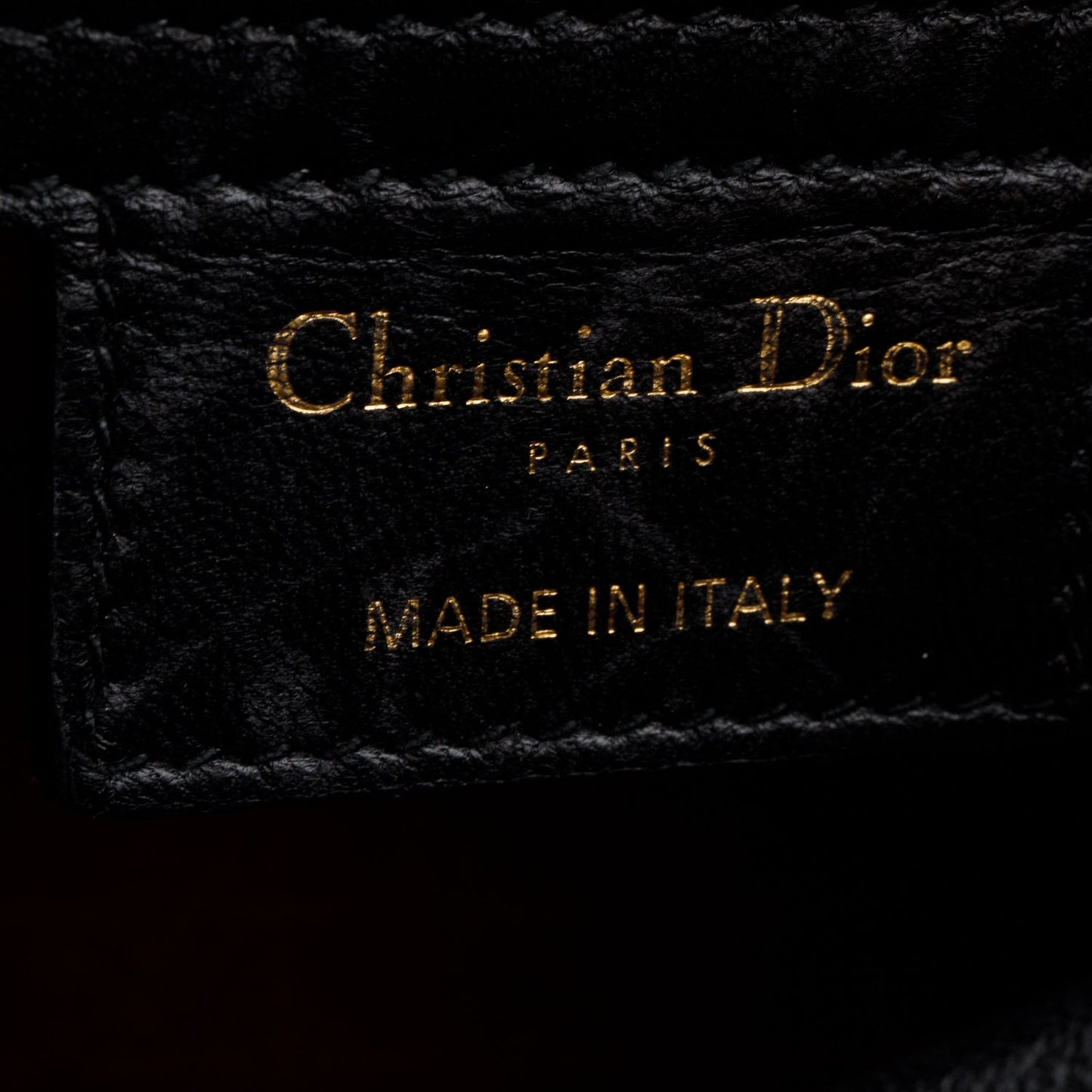 Christian Dior Black Cannage Lambskin Leather Medium Lady Dior Bag