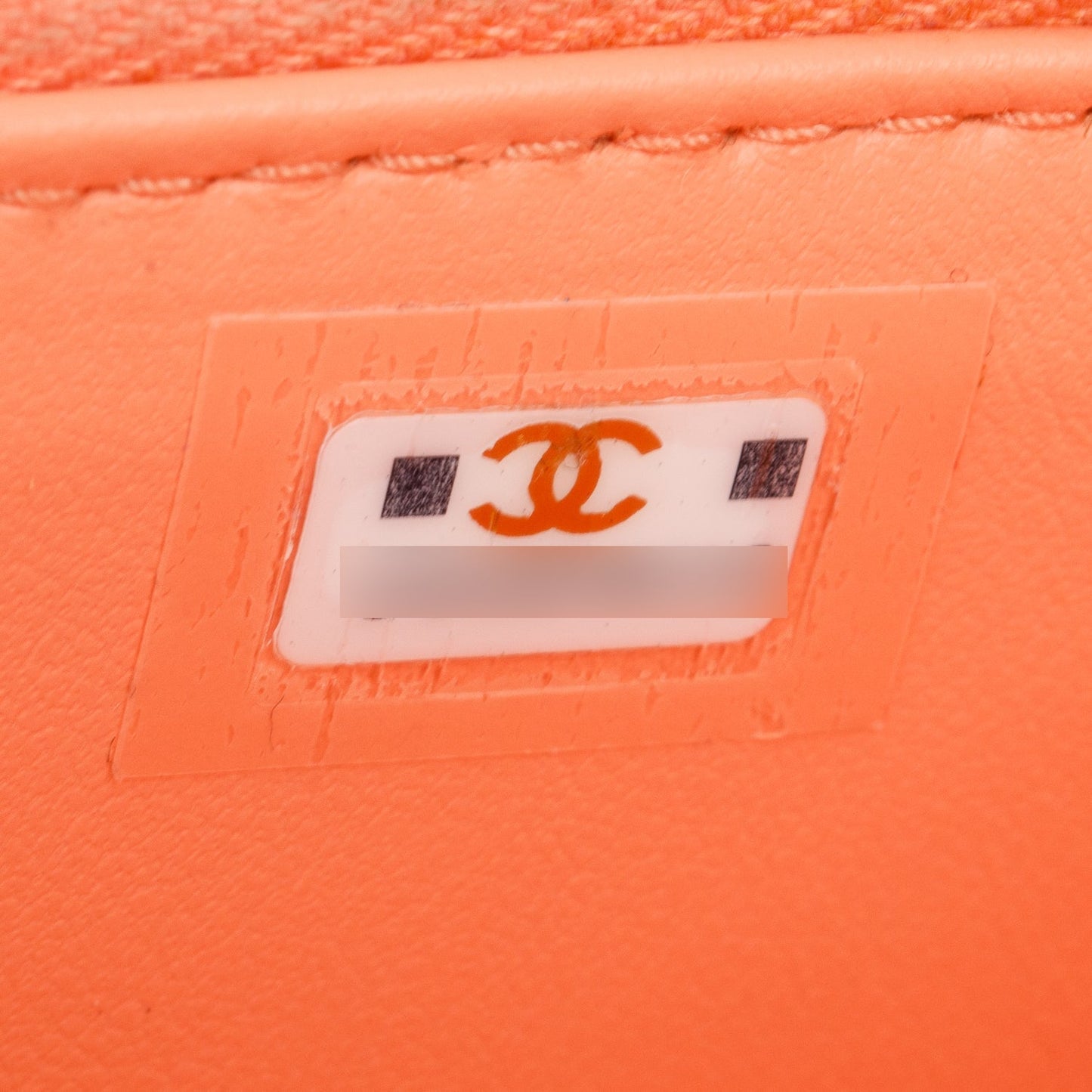 Chanel 2022 Pink Lambskin Quilted Extra Mini Vanity Case