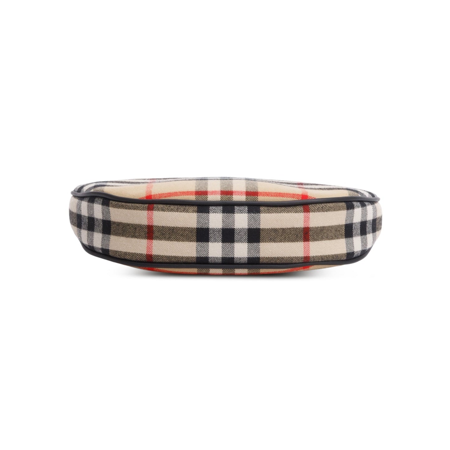 Burberry Beige Vintage Check Canvas Olympia Slim Pouch