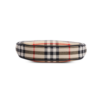 Burberry Beige Vintage Check Canvas Olympia Slim Pouch