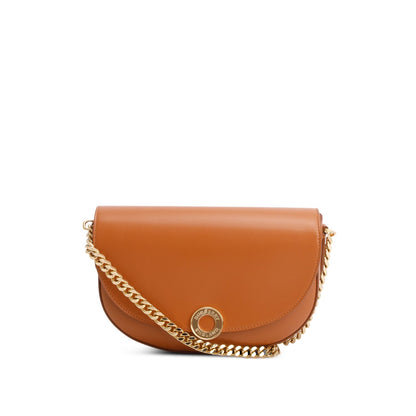 Burberry Brown Calfskin Claudinne Crossbody Bag