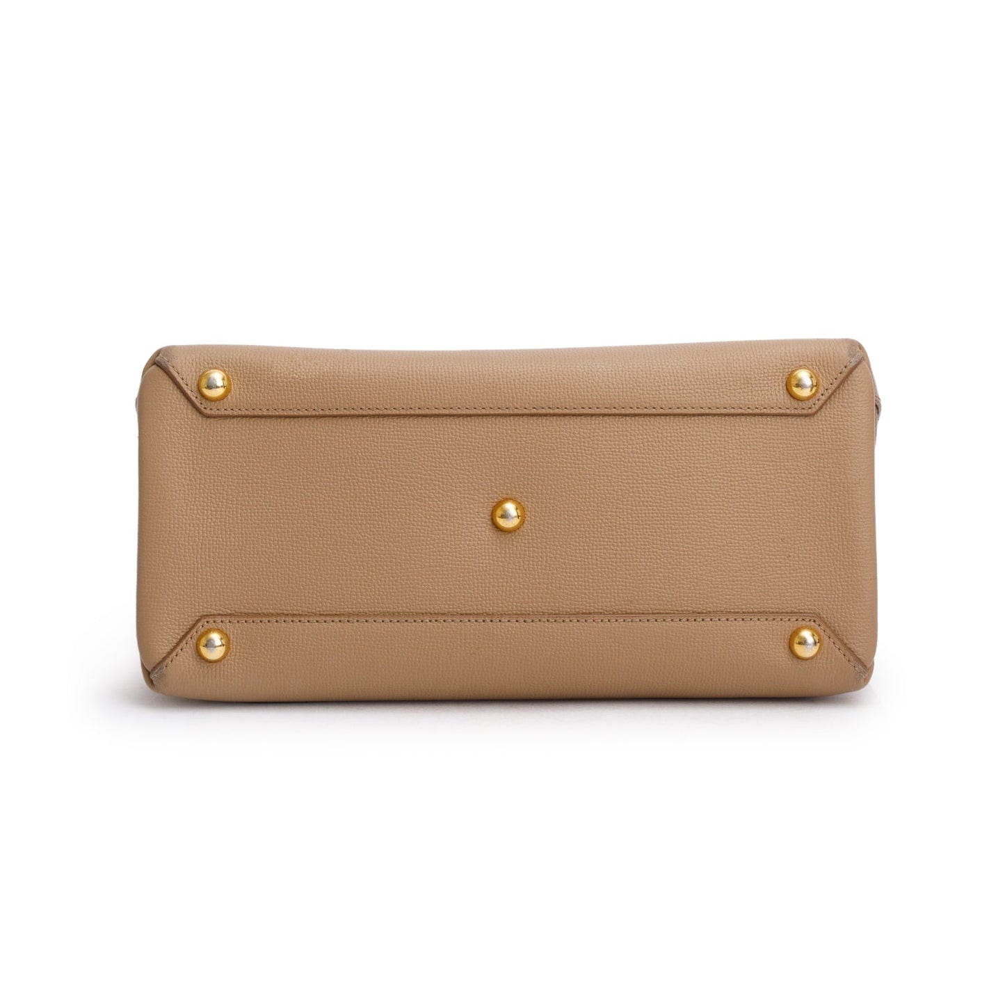 Burberry Brown Derby Calfskin Medium Banner Tote