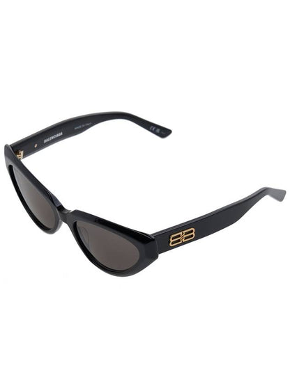 Luxury Balenciaga Trending 2025 Eyewear BB Logo Cat Eye Sunglasses Black