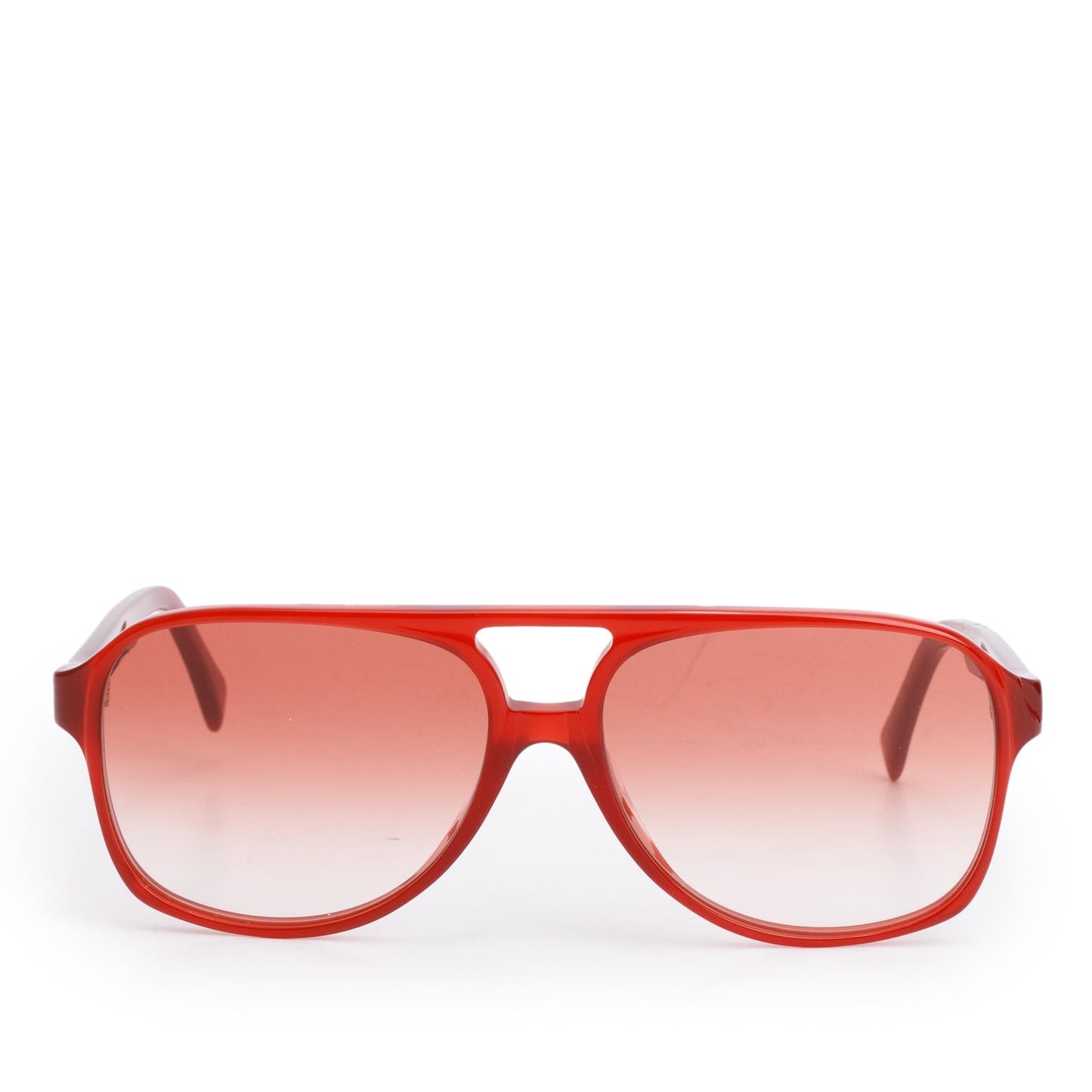 Celine CL40032U Red Acetate Aviator Sunglasses