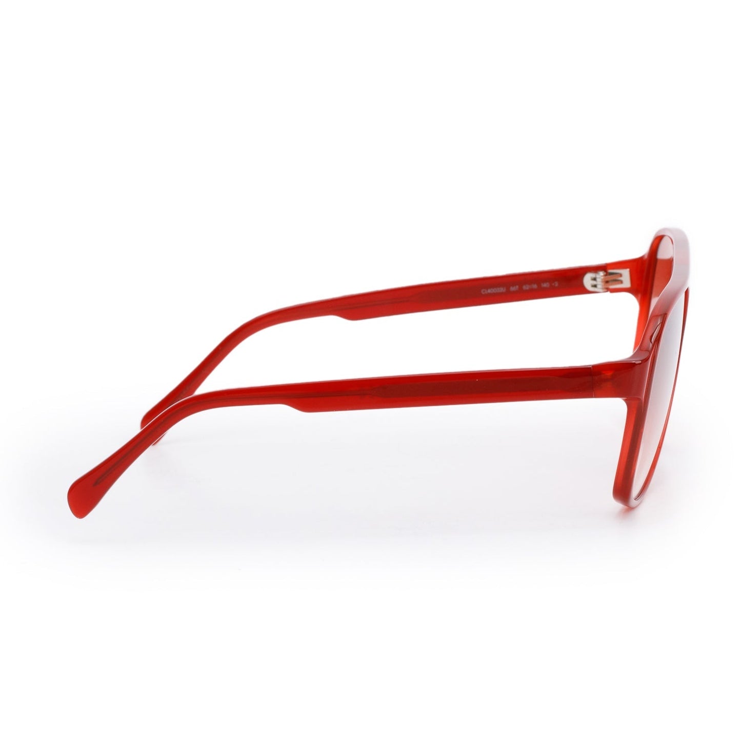 Celine CL40032U Red Acetate Aviator Sunglasses