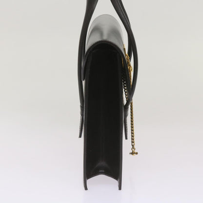 Luxury CELINE Hand Bag Leather Black  68513