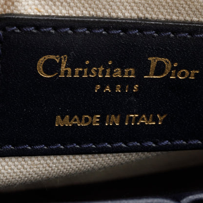 Christian Dior Blue Oblique Dioraddict Wallet on Chain Clutch