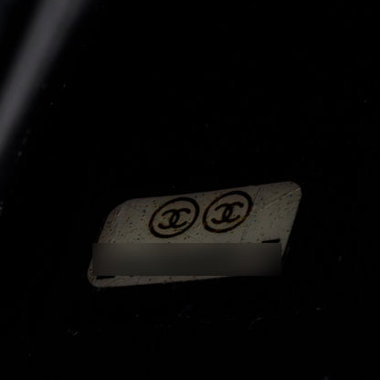 Chanel Black Lambskin Leather Boy Wallet on Chain