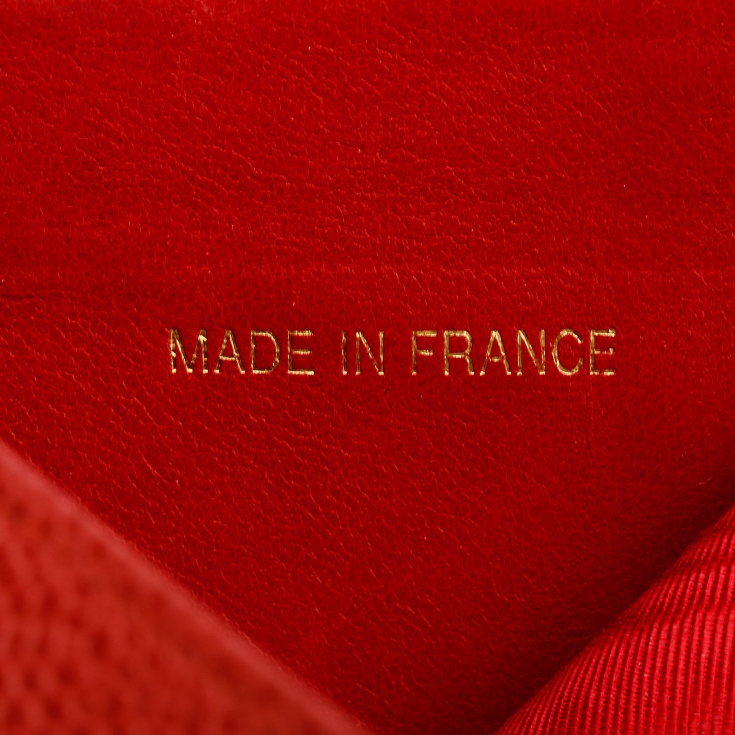 Chanel Red Caviar Timeless CC Compact French Wallet