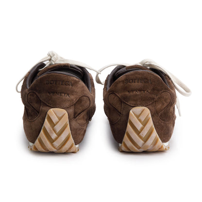 Bottega Veneta Brown Suede Orbit Flash Sneakers, Size 39