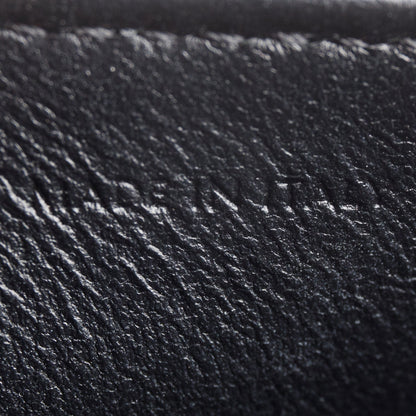 Celine 2022 Black Shiny Calfskin Claude Chain Shoulder Bag