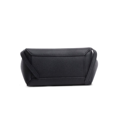 Celine 2023 Black Grained Calfskin Pico Belt Bag