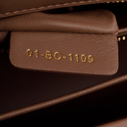 Christian Dior Pink Grained Calfskin 30 Montaigne Flap Bag