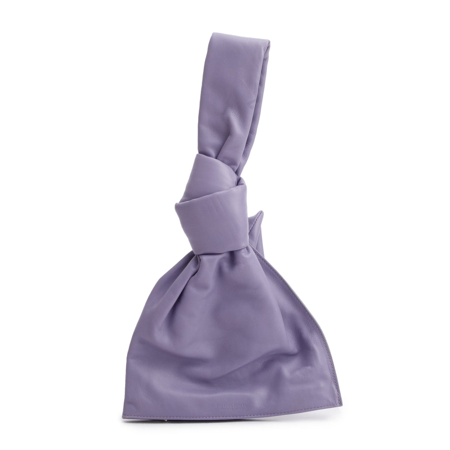 Bottega Veneta Purple Calfskin Mini BV Twist