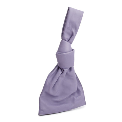 Bottega Veneta Purple Calfskin Mini BV Twist