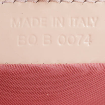 Christian Dior Pink Vinyl Diorrissimo Girly Bowler Bag