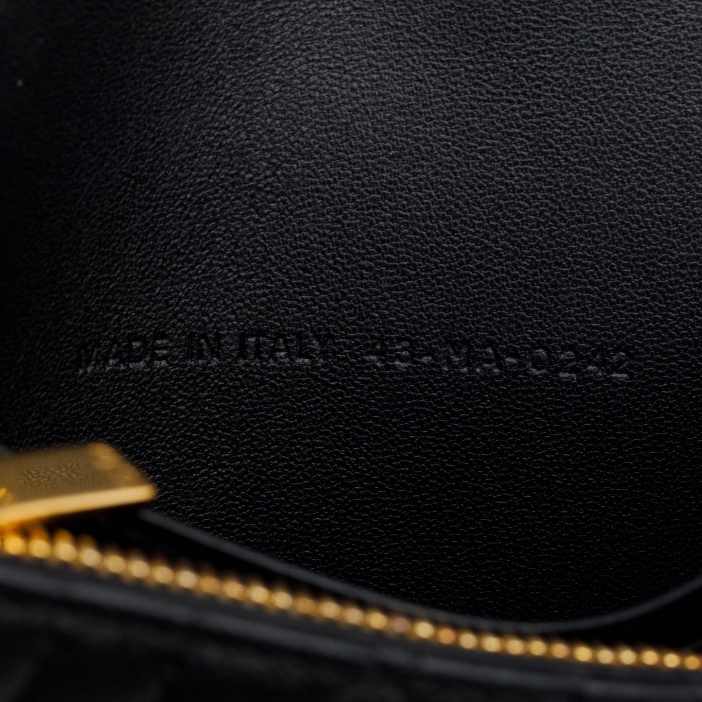 Christian Dior 2022 Black Supple Calfskin Caro Pouch