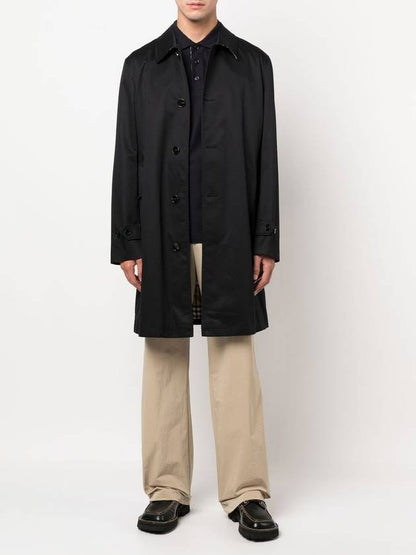 Luxury Burberry Paddington Trench Coat Midnight Blue