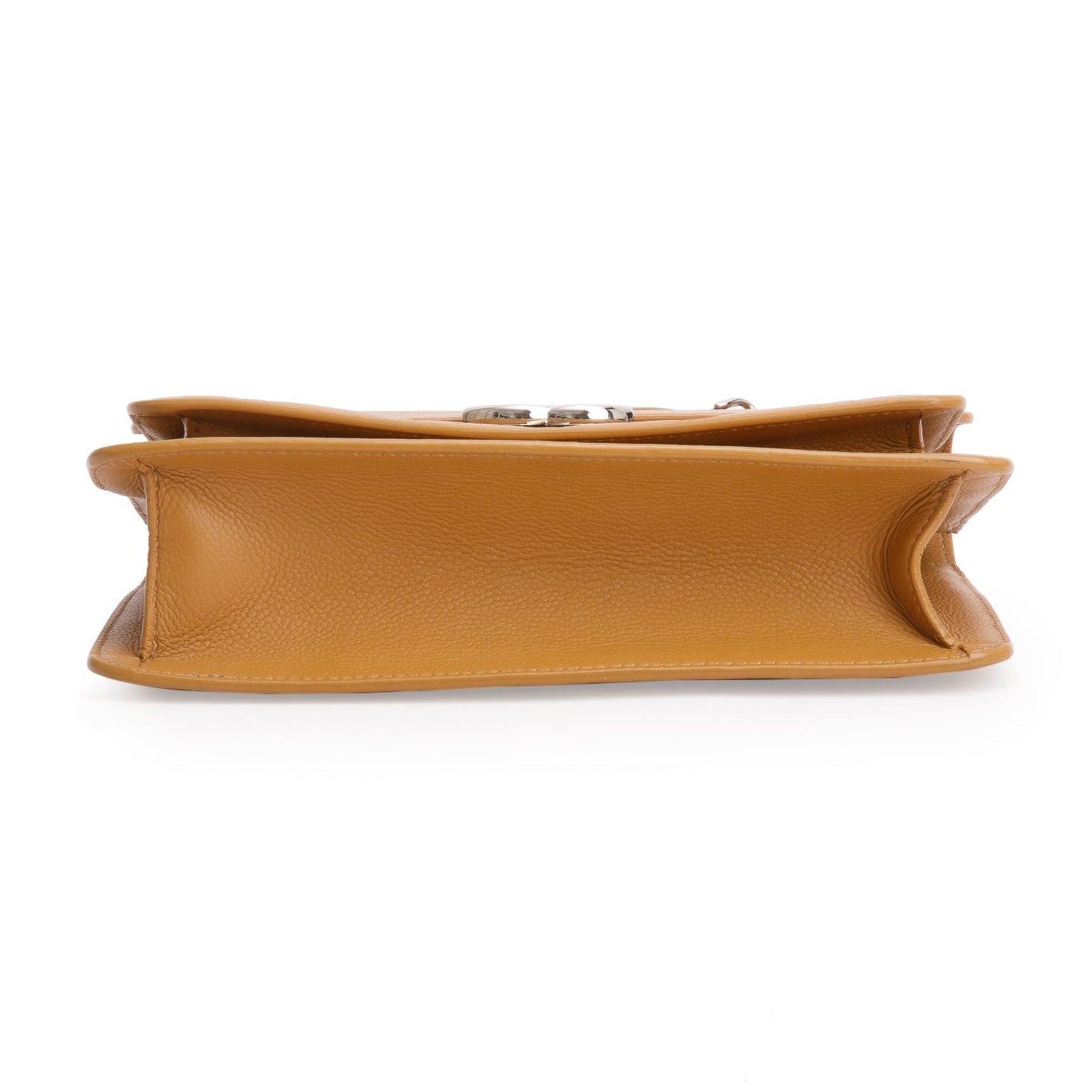 Chanel Tan Caviar Quilted Small CC Box Top Flap