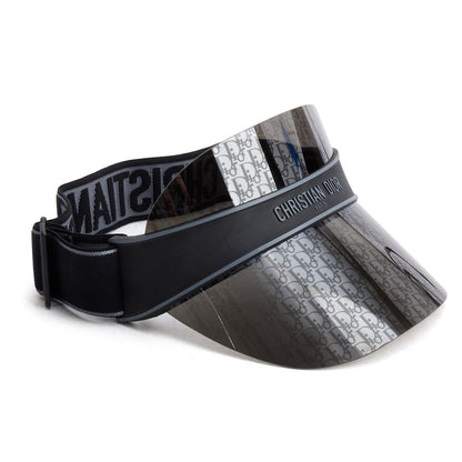Christian Dior Black Oblique DiorClub V1U Visor