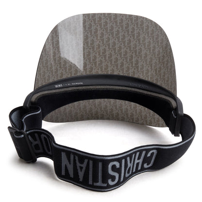 Christian Dior Black Oblique DiorClub V1U Visor