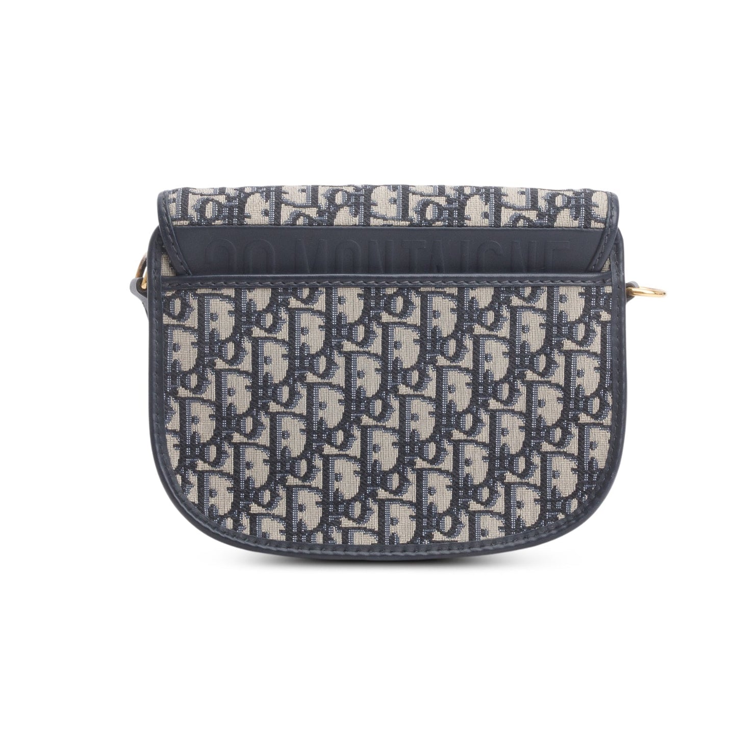 Christian Dior 2020 Blue Oblique Jacquard Medium Bobby Bag