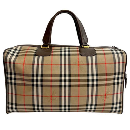 BURBERRY Boston Duffel bag canvas Brown