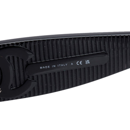 Chanel 5493 Black Acetate CC Logo Rectangle Sunglasses
