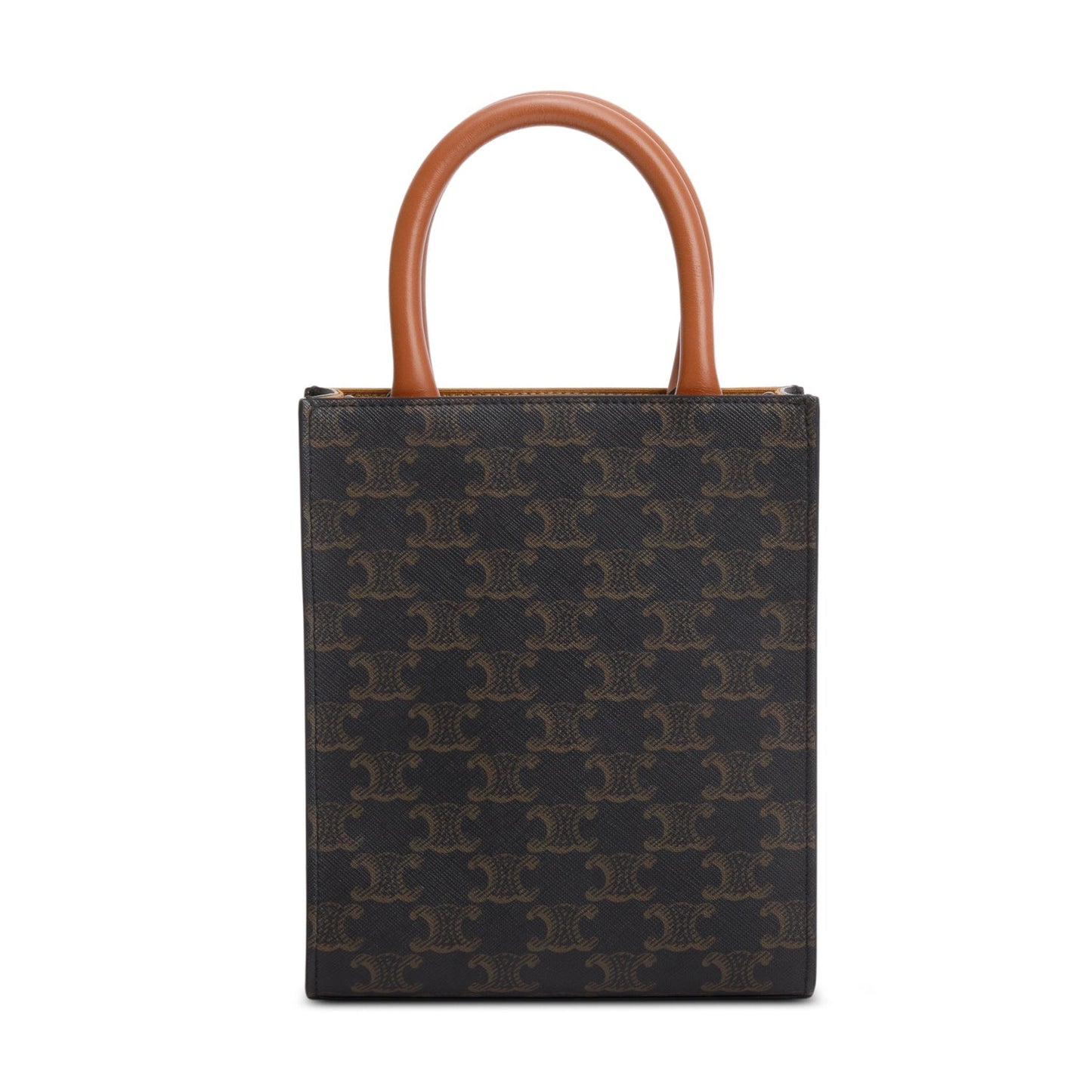 Celine 2023 Triomphe Canvas Mini Vertical Cabas Tote