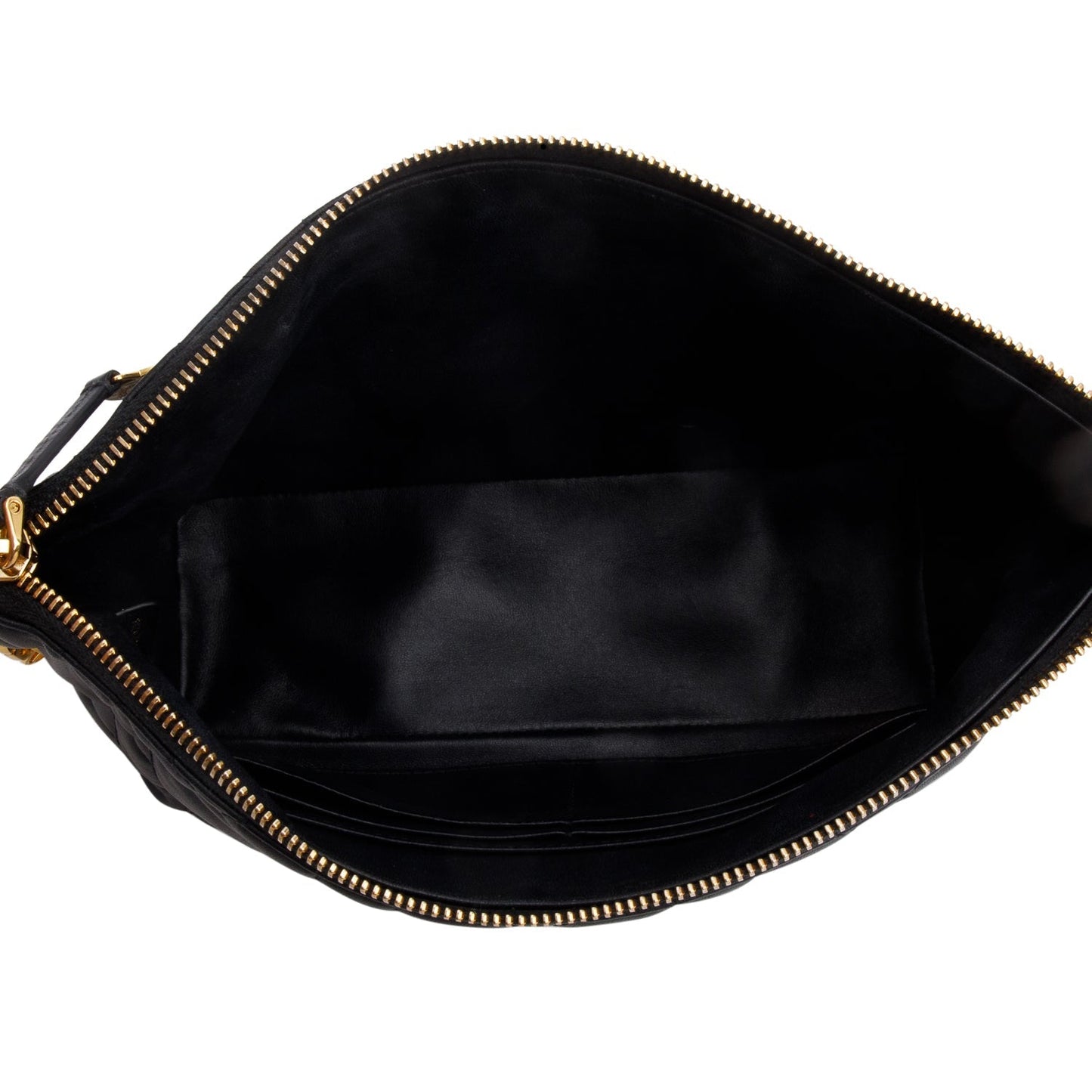 Christian Dior 2025 Black Macrocannage Lambskin Diorstar Hobo Bag