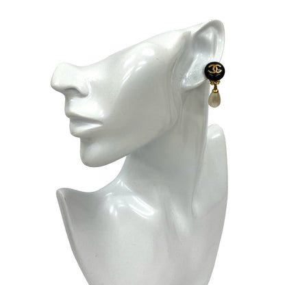 CHANEL Earring Gold Plated gold