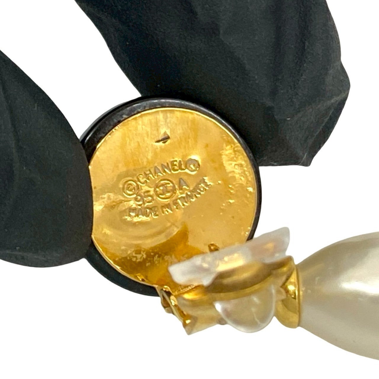 CHANEL Earring Gold Plated gold