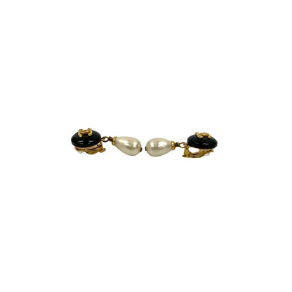 CHANEL Earring Gold Plated gold