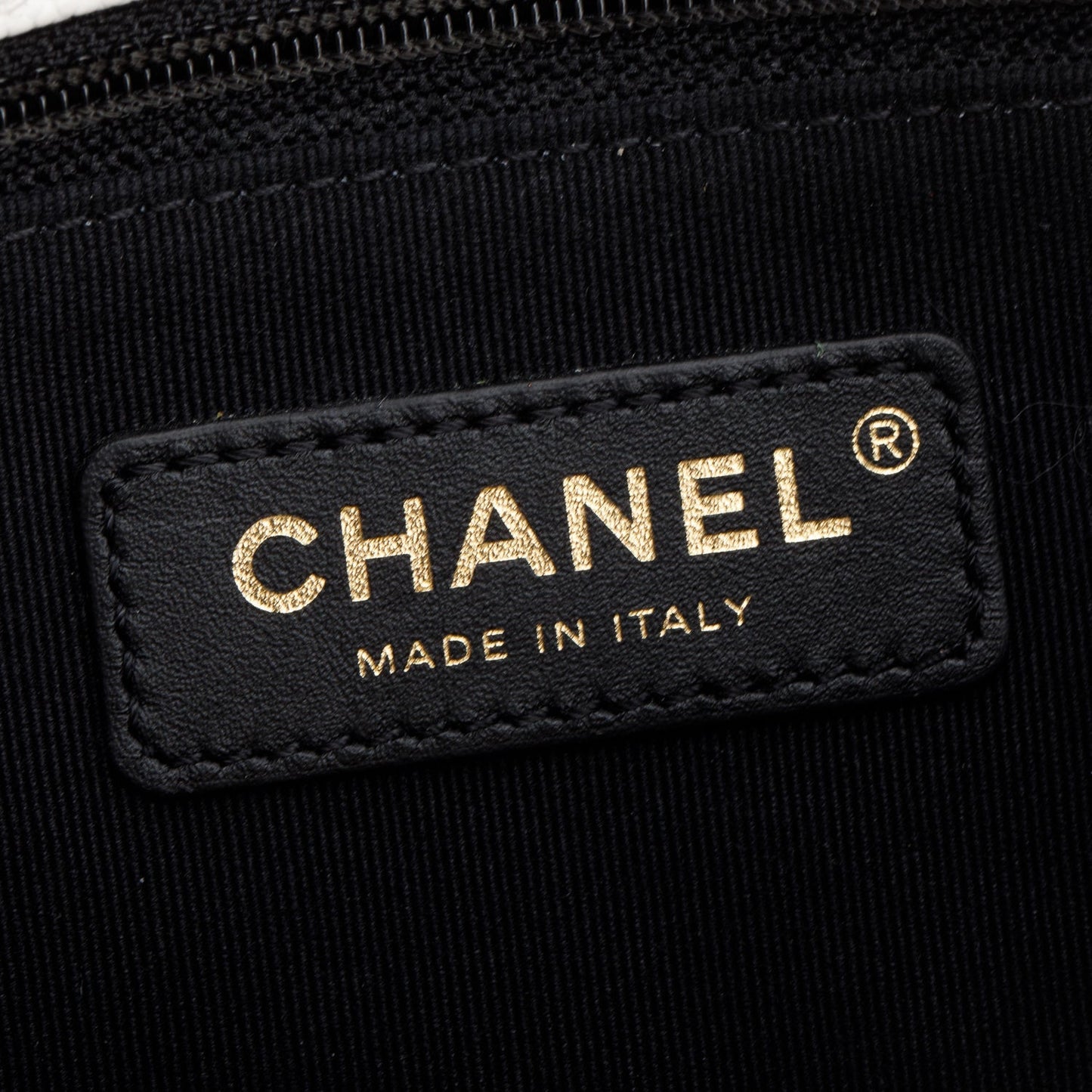 Chanel White Caviar Quilted Leather Mini CC You Flap Bag