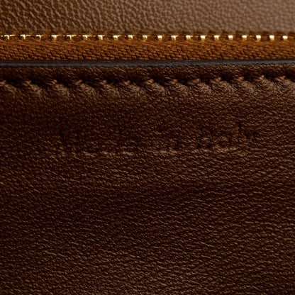 Celine Brown Box Calfskin Medium Classic Box Flap Bag
