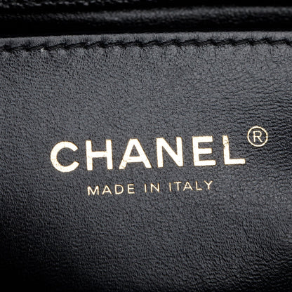 Chanel 2024 Black Caviar Leather Small Boy Bag