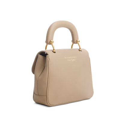 Burberry Brown Trench Calfskin Small DK88 Top Handle Bag