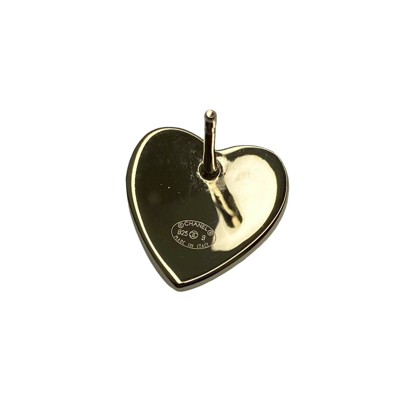 CHANEL Pierce metal gold