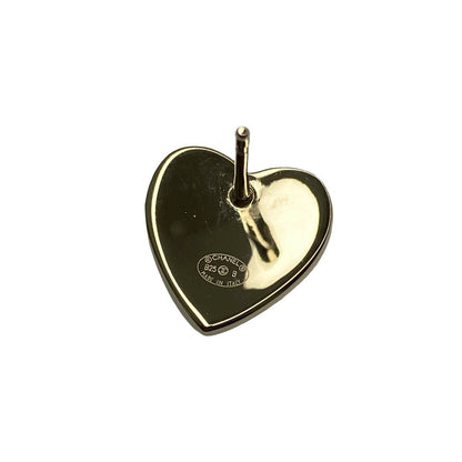 CHANEL Pierce metal gold