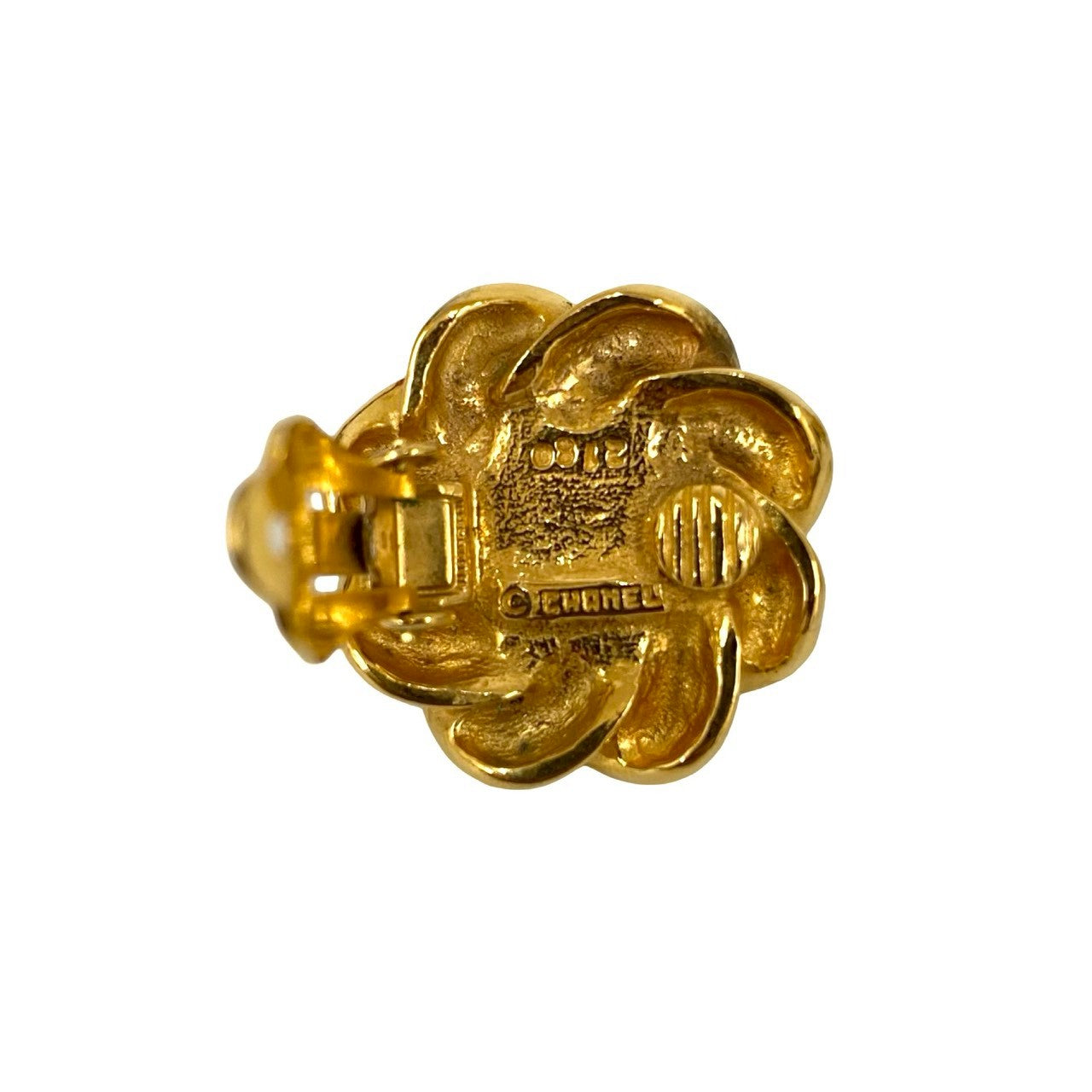 CHANEL Earring Gold Plated gold Gripoa