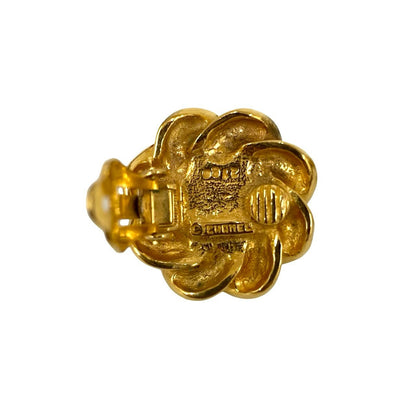 CHANEL Earring Gold Plated gold Gripoa