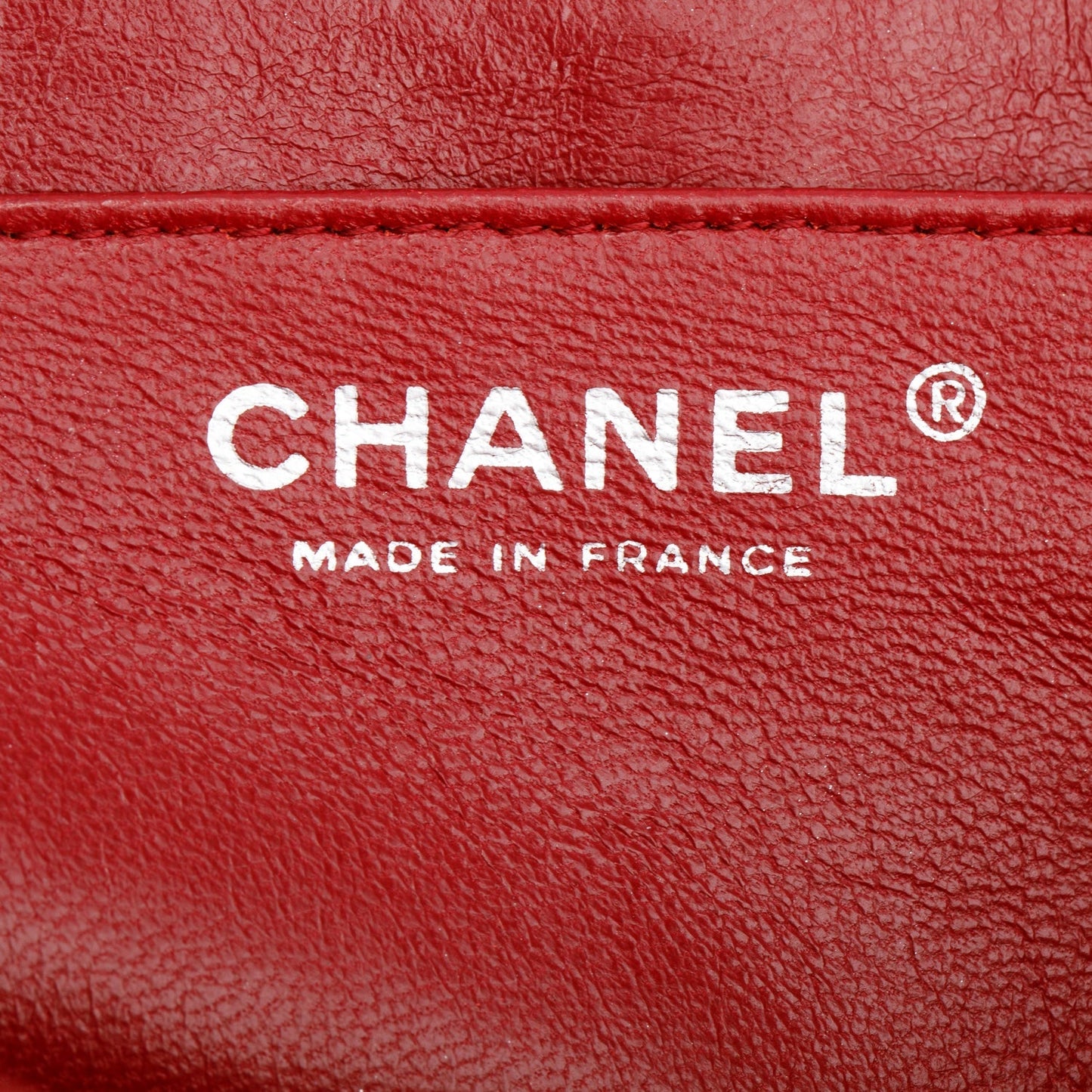 Chanel Red Caviar Classic Jumbo Single Flap Bag