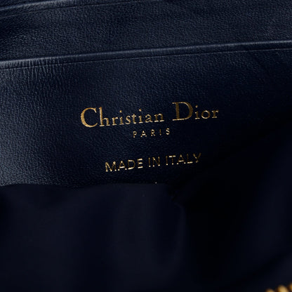 Christian Dior 2024 Blue Toile de Jouy Reverse Jacquard Dea 30 Montaigne Pouch