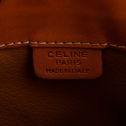 Celine Vintage Triomphe Macadam Bucket Bag